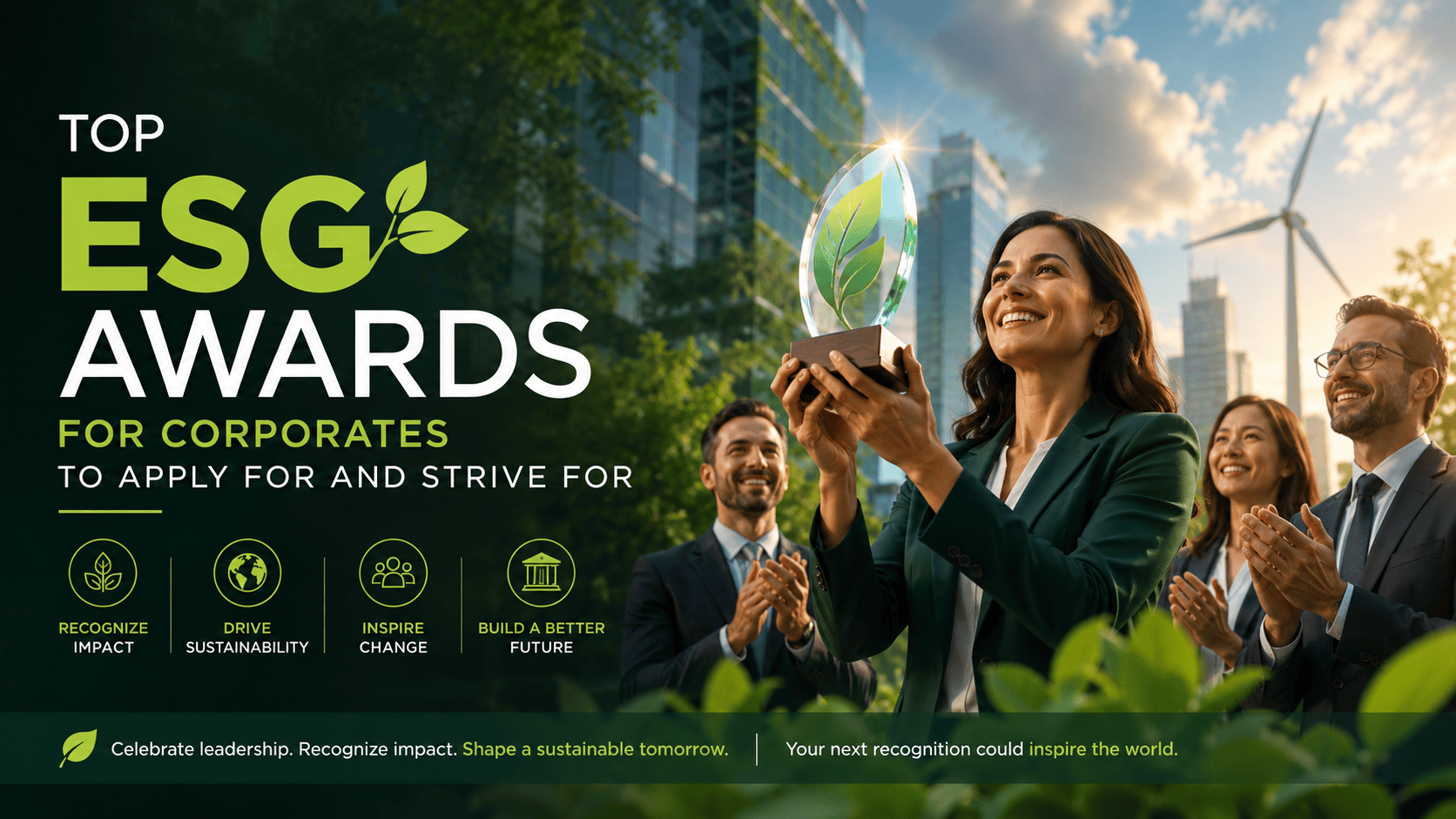 Top ESG Awards for Corporates to Apply For and Strive For